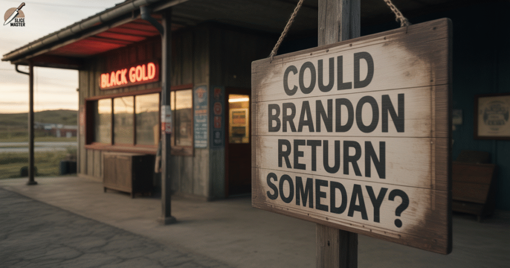 where is brandon from black gold now
